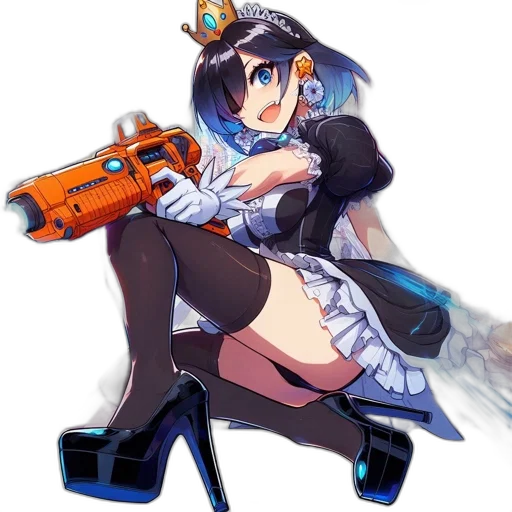 weapon, robot, staff, sword transparent PNG cut-out