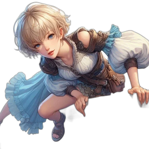 sword, staff, weapon, dress transparent PNG cut-out