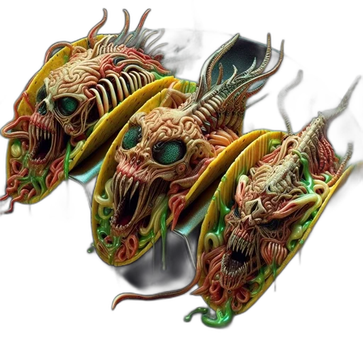 mask, dragon, creature, food transparent PNG cut-out