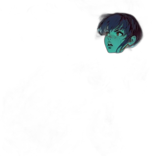 creature, face, mask, staff transparent PNG cut-out