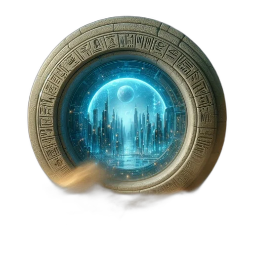 jewelry, concept art, fantasy art, outer space transparent PNG cut-out