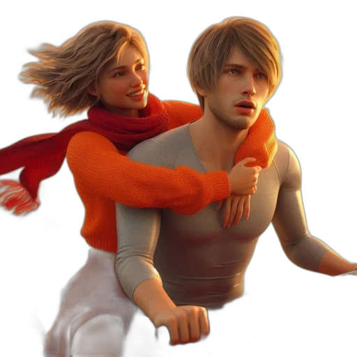 jacket, 3d render, concept art, photorealistic transparent PNG cut-out