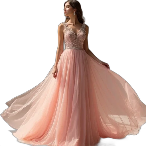 dress, pastel, colorful, neon transparent PNG cut-out