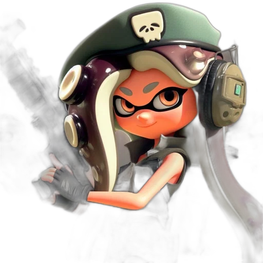 weapon, mask, staff, dress transparent PNG cut-out