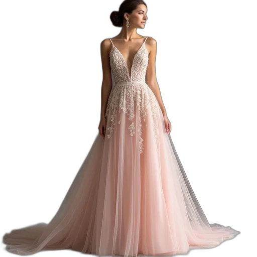 dress, pastel, line, princess transparent PNG cut-out