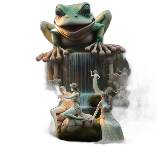 dragon, creature, animal, staff transparent PNG cut-out