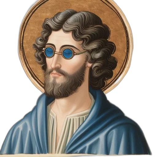 vaporwave, photorealistic, cartoon, portrait transparent PNG cut-out