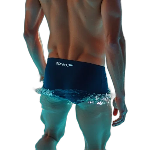 3d render, photorealistic, underwater, blue transparent PNG cut-out