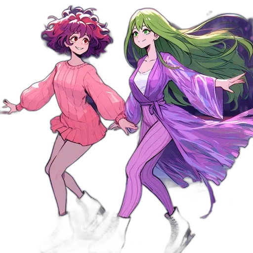 dress, concept art, pixel art, anime transparent PNG cut-out