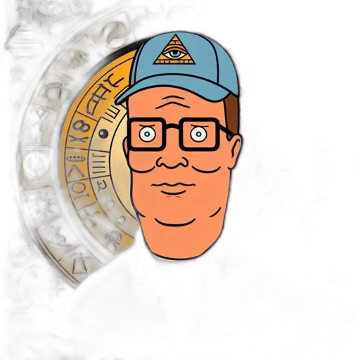 hat, staff, crown, cartoon transparent PNG cut-out