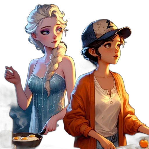 concept art, pixel art, fantasy art, comic book art transparent PNG cut-out