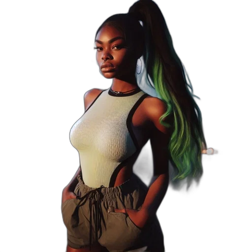 dress, hair, concept art, fantasy art transparent PNG cut-out