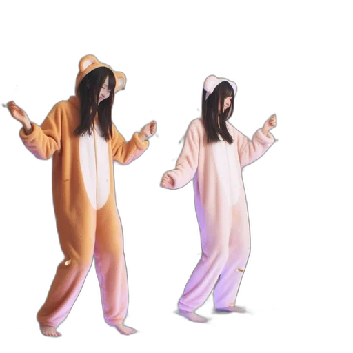 concept art, 3d render, two, women transparent PNG cut-out