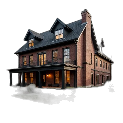 building, furniture, concept art, 3d render transparent PNG cut-out