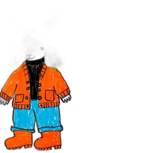 jacket, robot, creature, dress transparent PNG cut-out