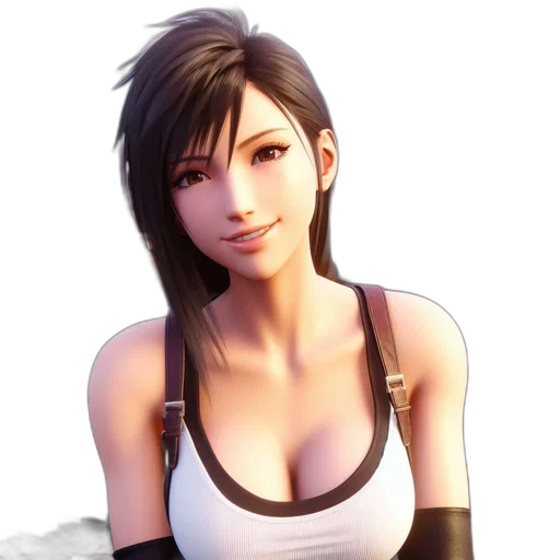 face, photorealistic, concept art, 3d render transparent PNG cut-out