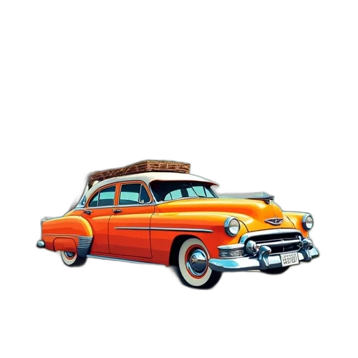car, photorealistic, concept art, 3d render transparent PNG cut-out