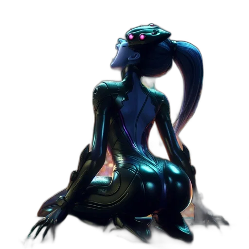 robot, creature, dress, concept art transparent PNG cut-out