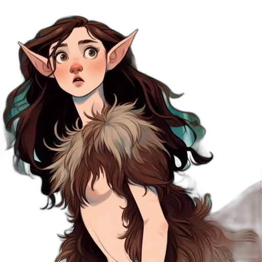 fantasy art, concept art, watercolor, pixel art transparent PNG cut-out