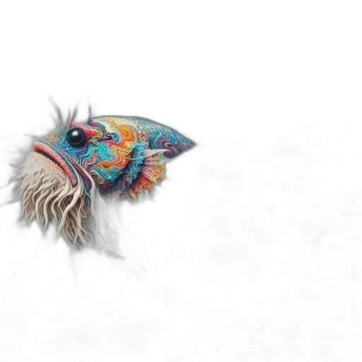 creature, animal, dragon, hair transparent PNG cut-out