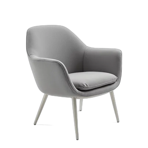 furniture, 3d render, monochrome, modern transparent PNG cut-out