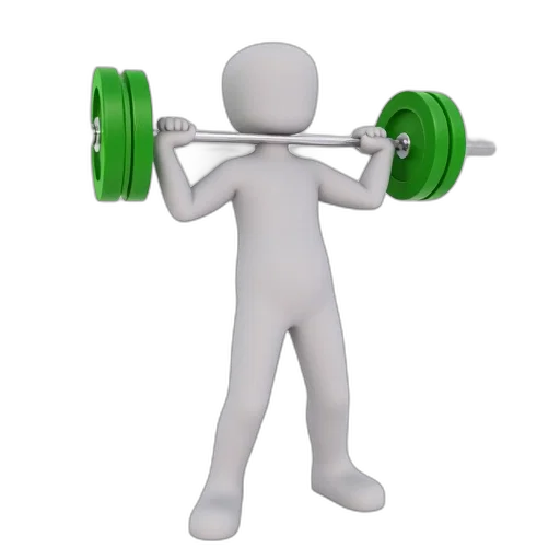 staff, weapon, 3d render, stylized transparent PNG cut-out