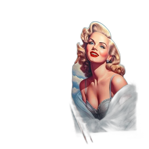 dress, crown, photorealistic, comic book art transparent PNG cut-out
