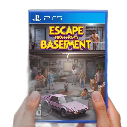 concept art, 3d render, playstation, game transparent PNG cut-out