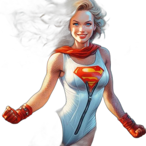 comic book art, concept art, fantasy art, photorealistic transparent PNG cut-out
