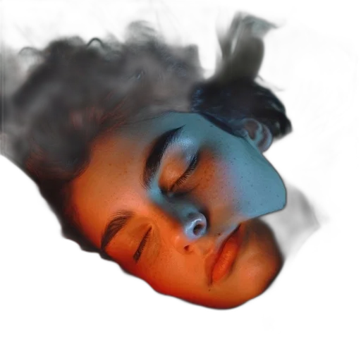 face, mask, crown, hair transparent PNG cut-out