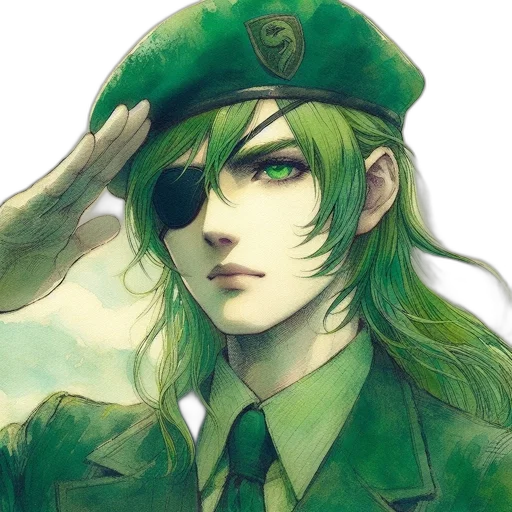 hat, staff, weapon, face transparent PNG cut-out