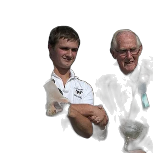 staff, man, suit, holds transparent PNG cut-out