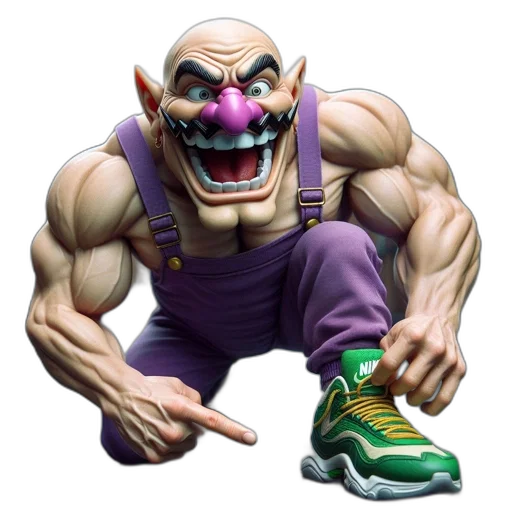 mask, face, creature, shoes transparent PNG cut-out