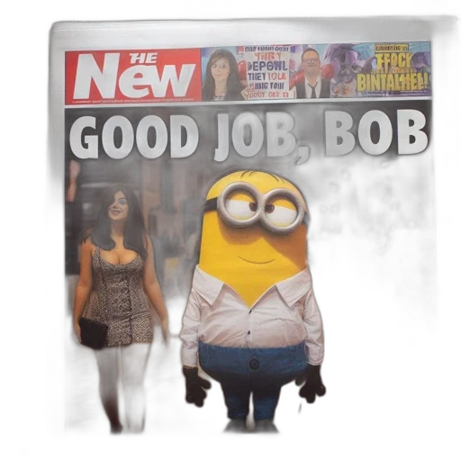 3d render, concept art, fog, newspaper transparent PNG cut-out