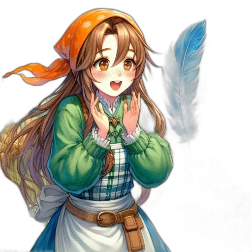 staff, hat, weapon, sword transparent PNG cut-out