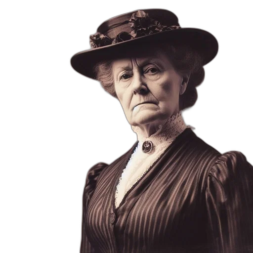 hat, staff, face, photorealistic transparent PNG cut-out