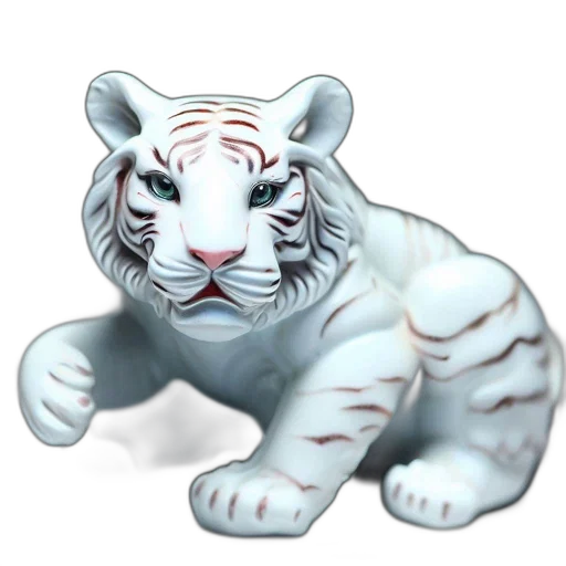 animal, creature, 3d render, photorealistic transparent PNG cut-out