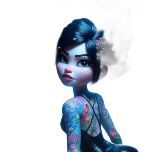 dress, robot, concept art, fantasy art transparent PNG cut-out
