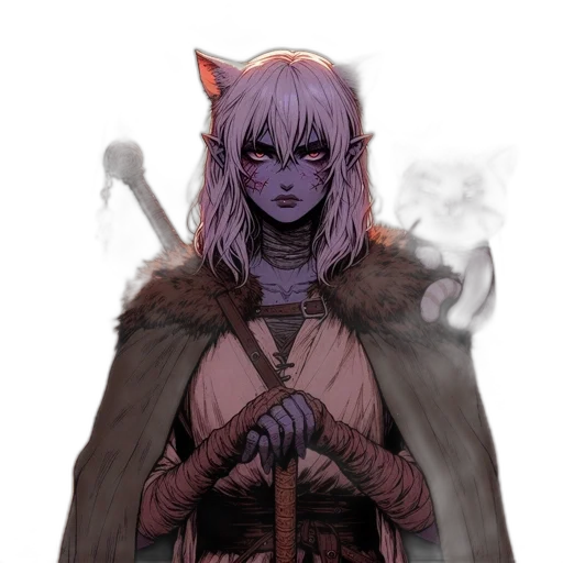 staff, mask, dragon, weapon transparent PNG cut-out