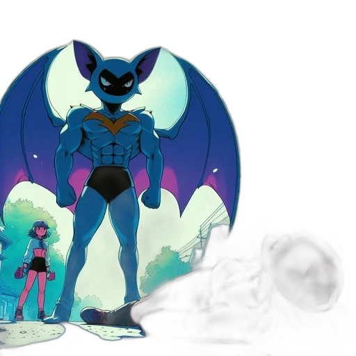 concept art, fantasy art, comic book art, pixel art transparent PNG cut-out