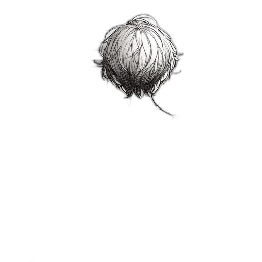 hair, mask, face, crown transparent PNG cut-out