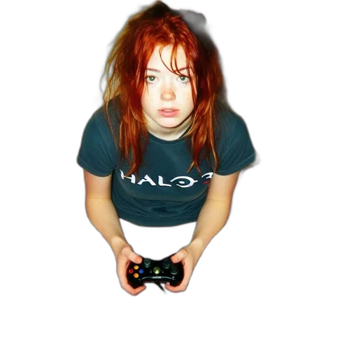 hair, weapon, face, 3d render transparent PNG cut-out