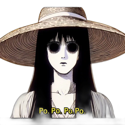 hat, mask, face, hair transparent PNG cut-out