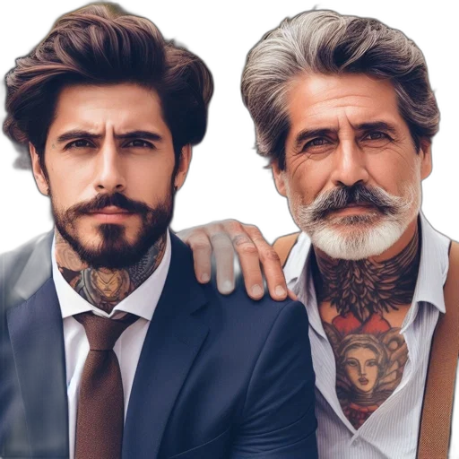 face, photorealistic, fantasy art, comic book art transparent PNG cut-out