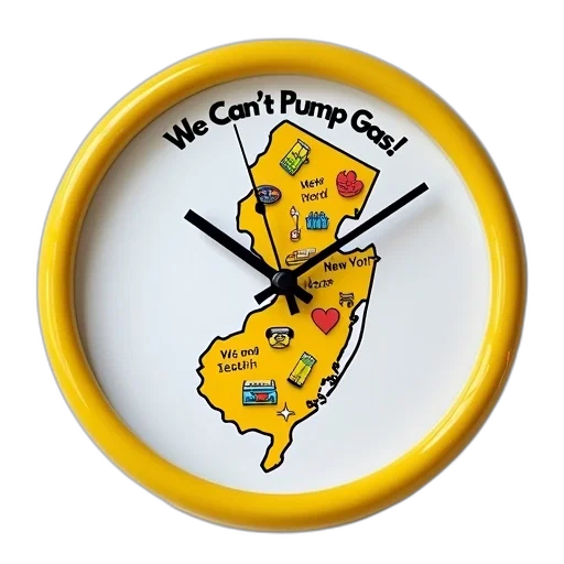 wall, clock, yellow, white transparent PNG cut-out