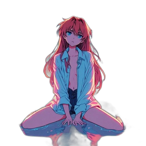 dress, jacket, creature, sword transparent PNG cut-out