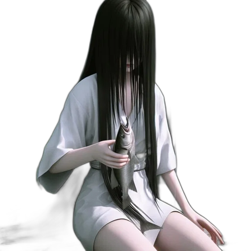 hair, sword, weapon, staff transparent PNG cut-out
