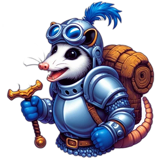 staff, robot, animal, concept art transparent PNG cut-out