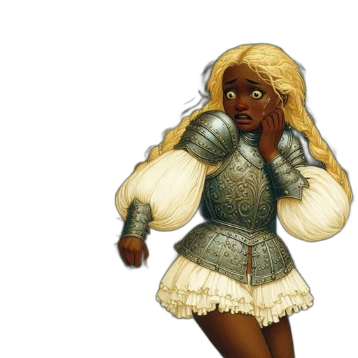 dress, concept art, fantasy art, comic book art transparent PNG cut-out