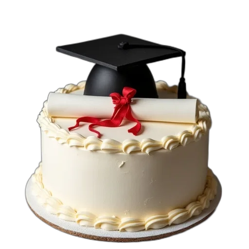 hat, crown, 3d render, graduation transparent PNG cut-out